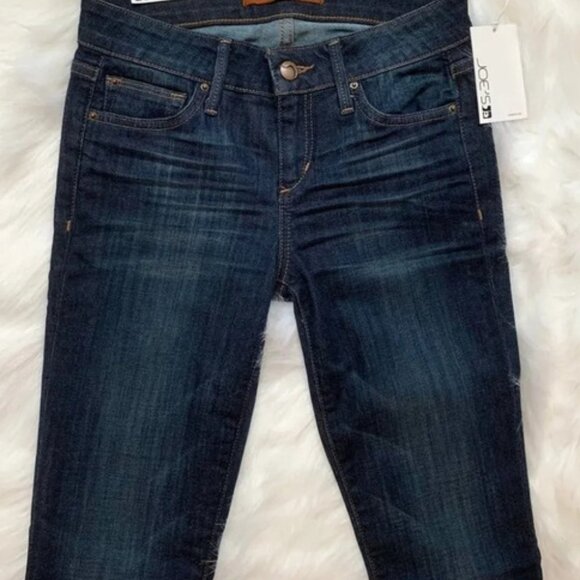 Anthropologie Joe's Jeans Skinny Jeans Dark Wash Denim High mid rise Size 26 - Picture 6 of 15